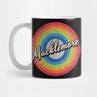 Vintage Style circle - Macklemore Mug